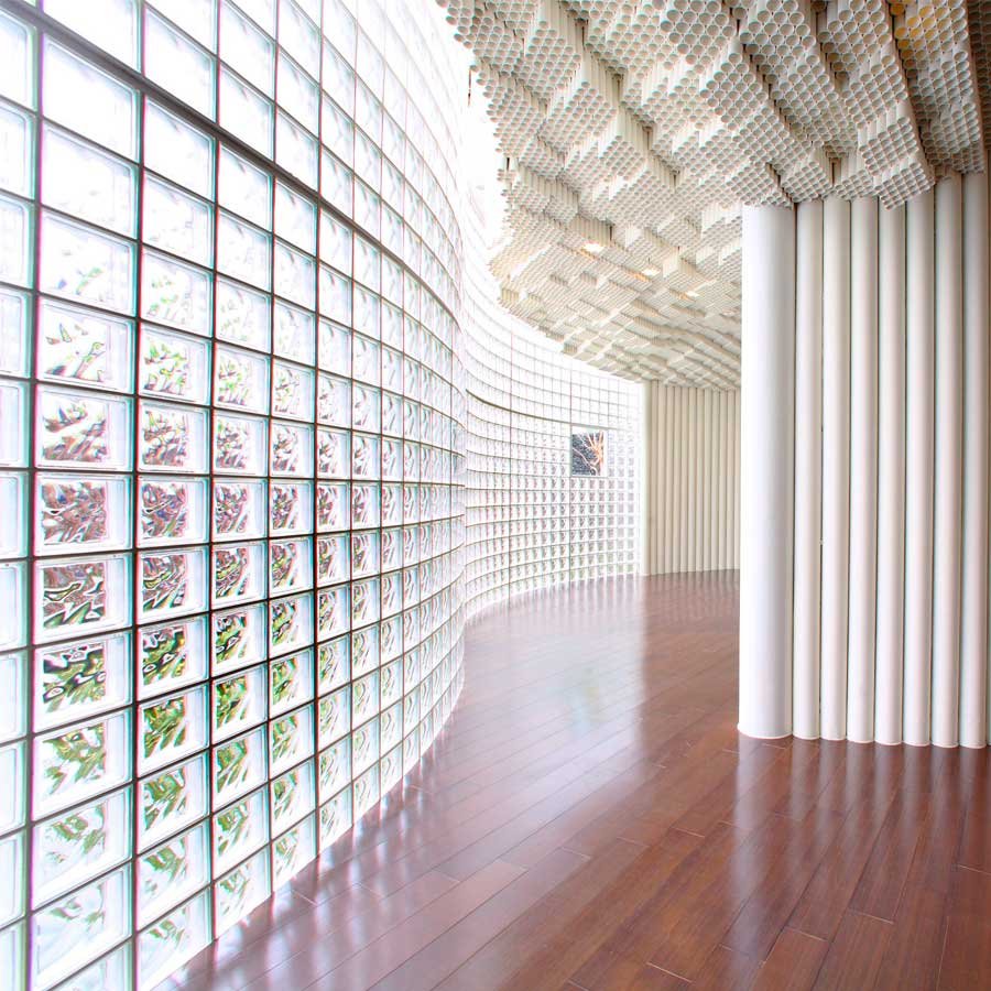 Bloque de Vidrio Water Cube
