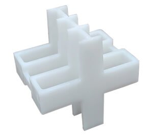 Accesorio para bloque de vidrio Separador 8mm
