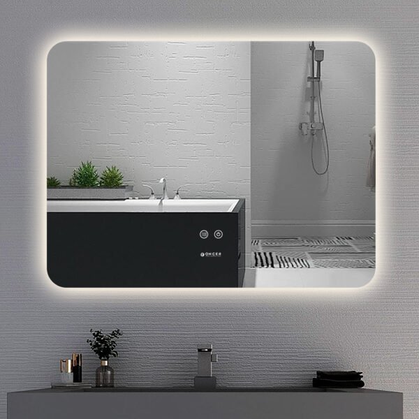Espejo con Luz LED 80x60